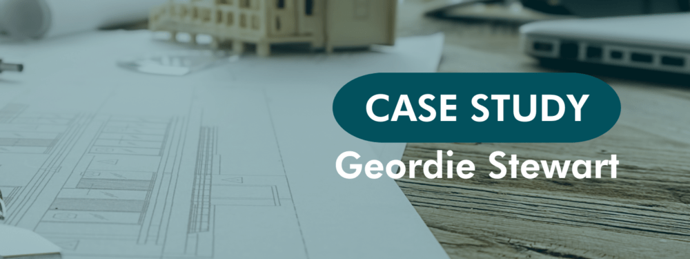 Case study with Geordie Stewart