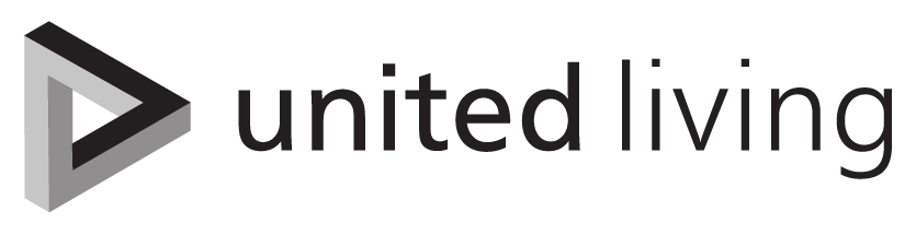 United Living Logo in Black